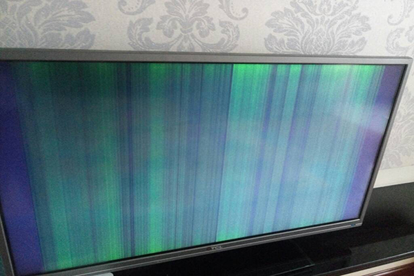电视屏幕出现竖条纹怎么办